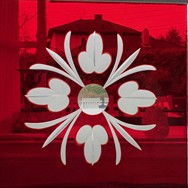 3328 lilje rød ny modell