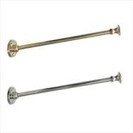 2739 hattekrok / hattepinne - messing og nikkel